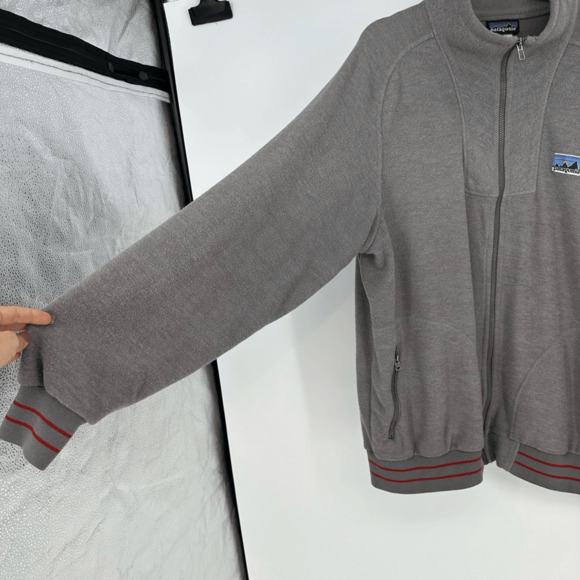 Vintage 90s Patagonia Men's Phils Fleece Jacket Size 2XL Grey Outdoor Gorpcore - Picture 6 of 9